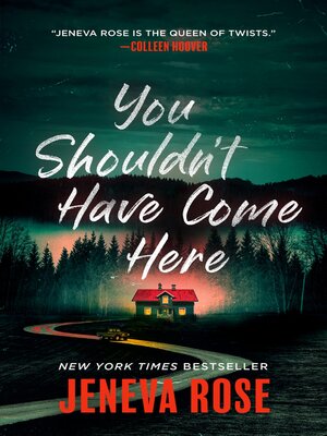 cover image of You Shouldn't Have Come Here